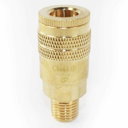 Interstate Pneumatics Brass Industrial Coupler, 50 PK CH441B-50K